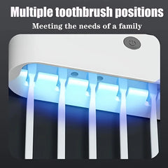 UV Toothbrush Sterilizer – Automatic Toothpaste Dispenser