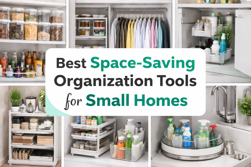 Best Space-Saving Organization Tools for Small Homes (2026 Guide)