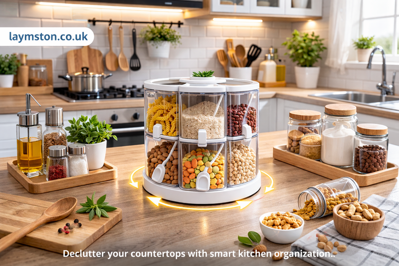 The Best Kitchen Organization Tools for a Clutter-Free Counter - laymston.com