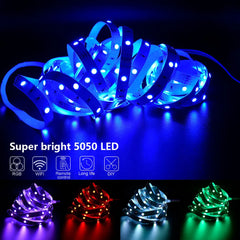 RGB LED Strip Lights – Music Sync Color Changing