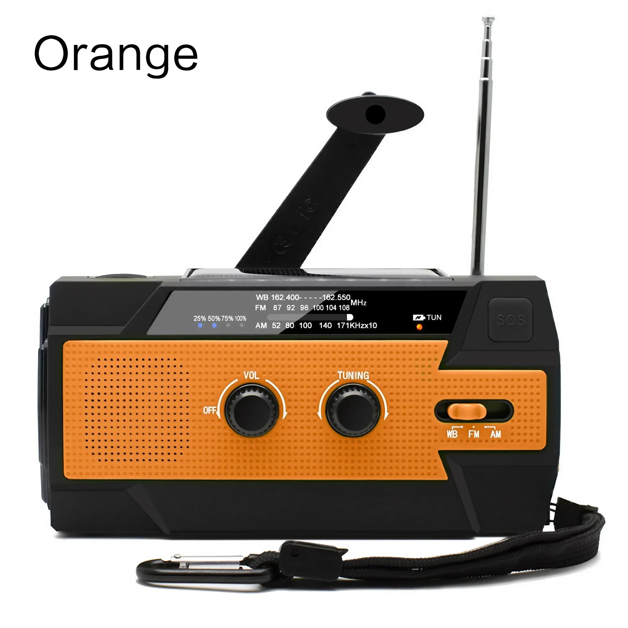 Portable Solar Emergency Survival Radio