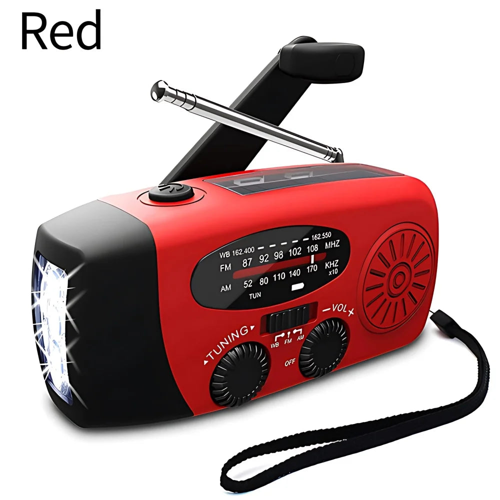 Portable Solar Emergency Survival Radio