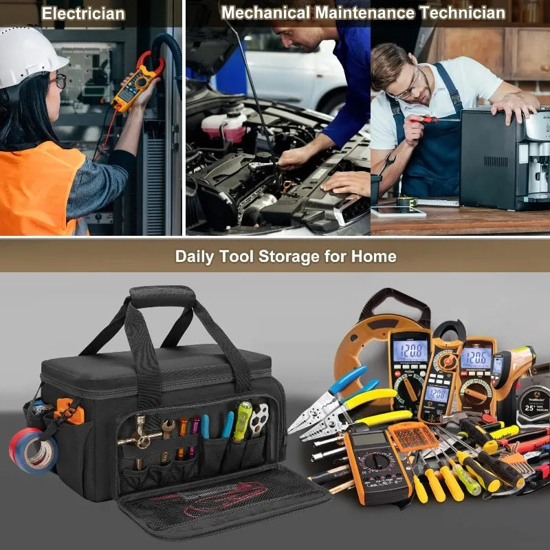 14" Heavy Duty Nylon Tool Bag – Tactical Organizer