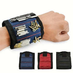 Magnetic Wristband for Screws & Nails – Tool Holder | Laymston