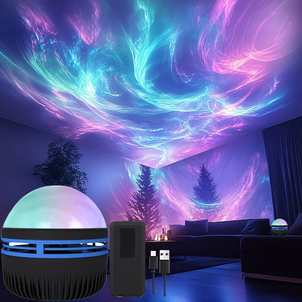 Aurora Northern Lights Projector – Transform Your Space