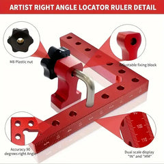 90 Degree Corner Clamp – Aluminum Woodworking Tool | Laymston