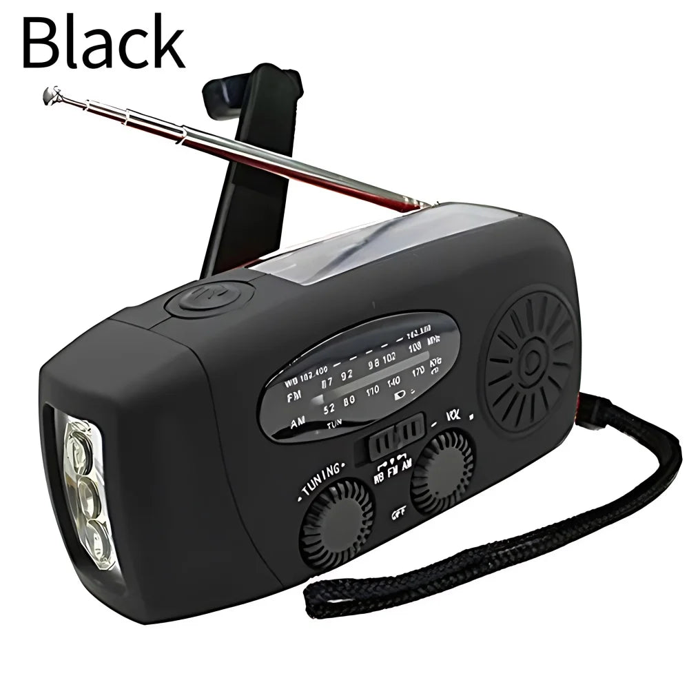 Portable Solar Emergency Survival Radio