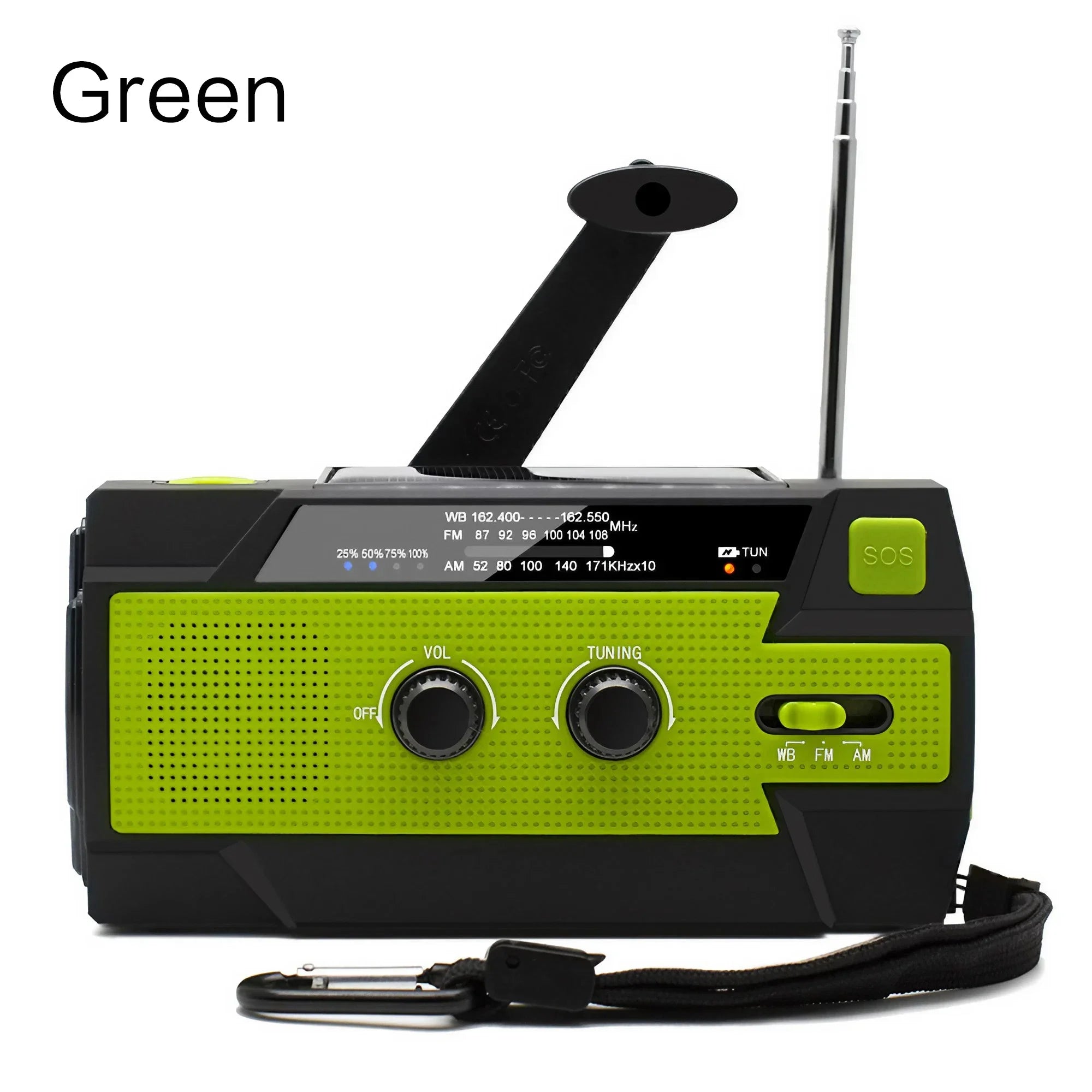 Portable Solar Emergency Survival Radio