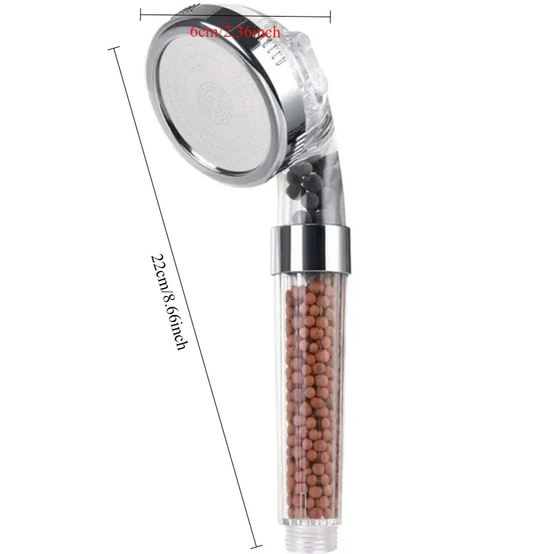 High Pressure Shower Head – Water Saving Handheld