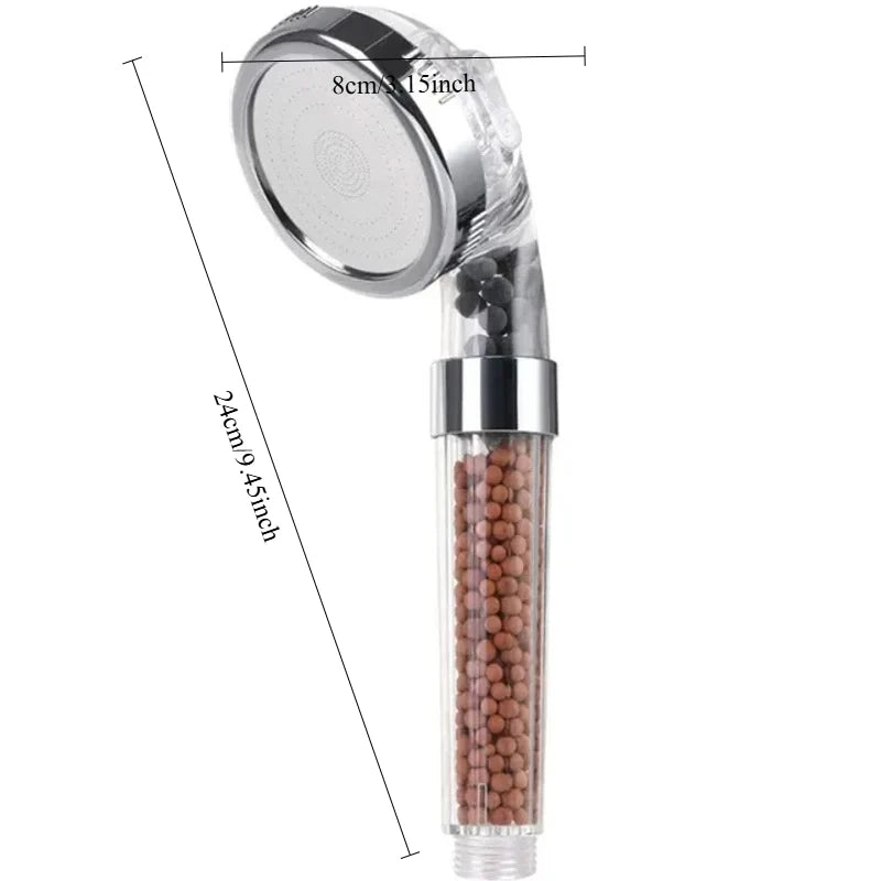High Pressure Shower Head – Water Saving Handheld