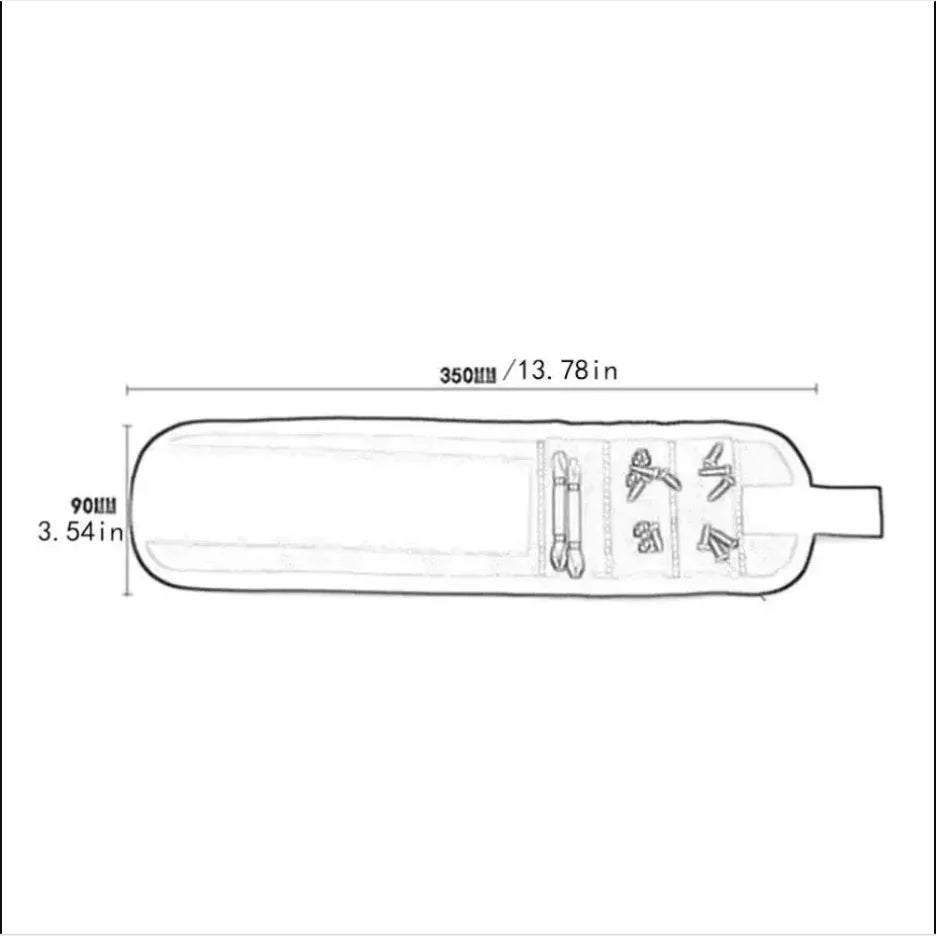 Magnetic Wristband for Screws & Nails