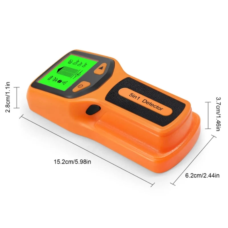 5-in-1 Stud Finder – Electronic Wall Scanner