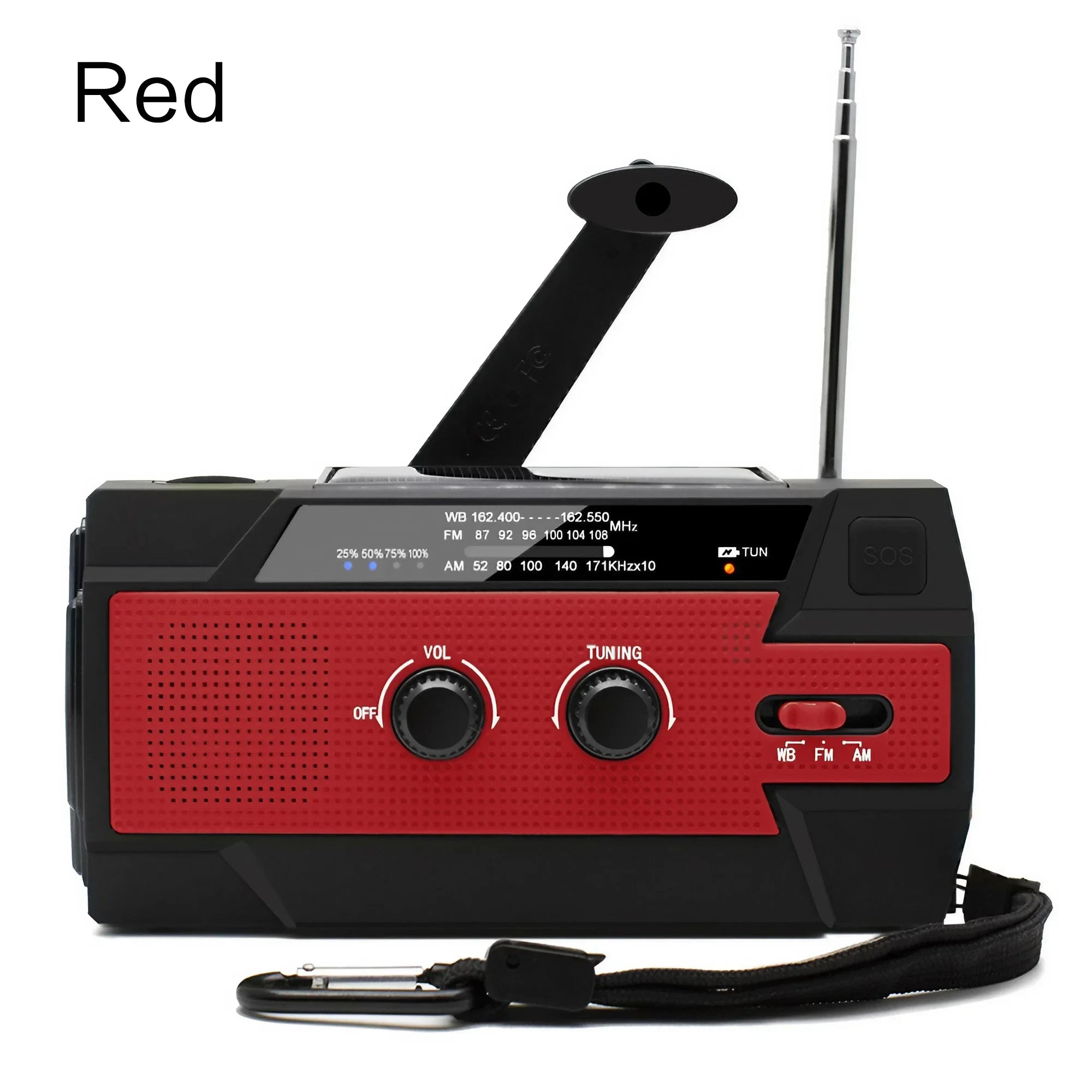 Portable Solar Emergency Survival Radio