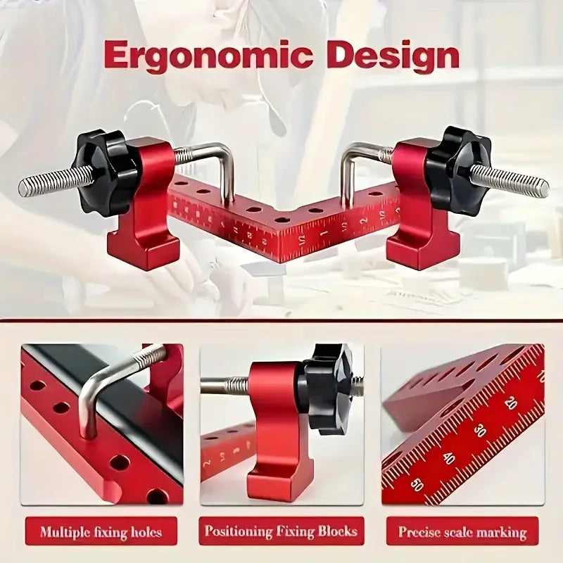 90 Degree Corner Clamp – Aluminum Right Angle Tool