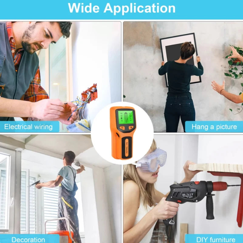 5-in-1 Stud Finder – Electronic Wall Scanner